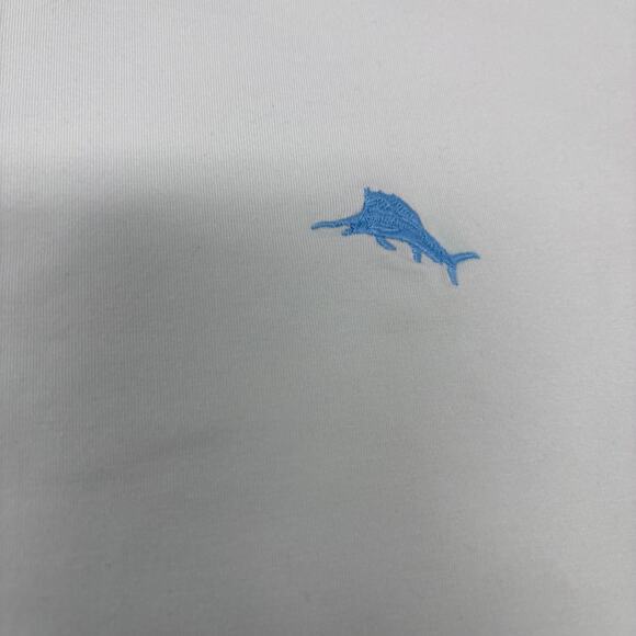 Tommy Bahama Island Zone Mens XL Solid Mint Green Short Sleeve Polo Shirt - Picture 3 of 7